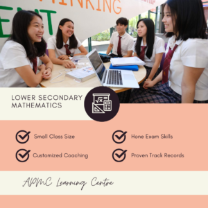 APMC Learning Centre Lower Sec Math 1 Picture