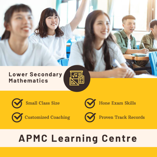 APMC Learning Centre Lower Sec Math 2 Picture